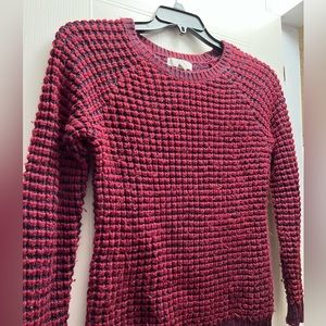 Maroon and Navy Forever 21 Sweater, Size S